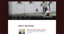 Desktop Screenshot of johnvanorman.com