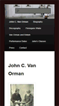Mobile Screenshot of johnvanorman.com
